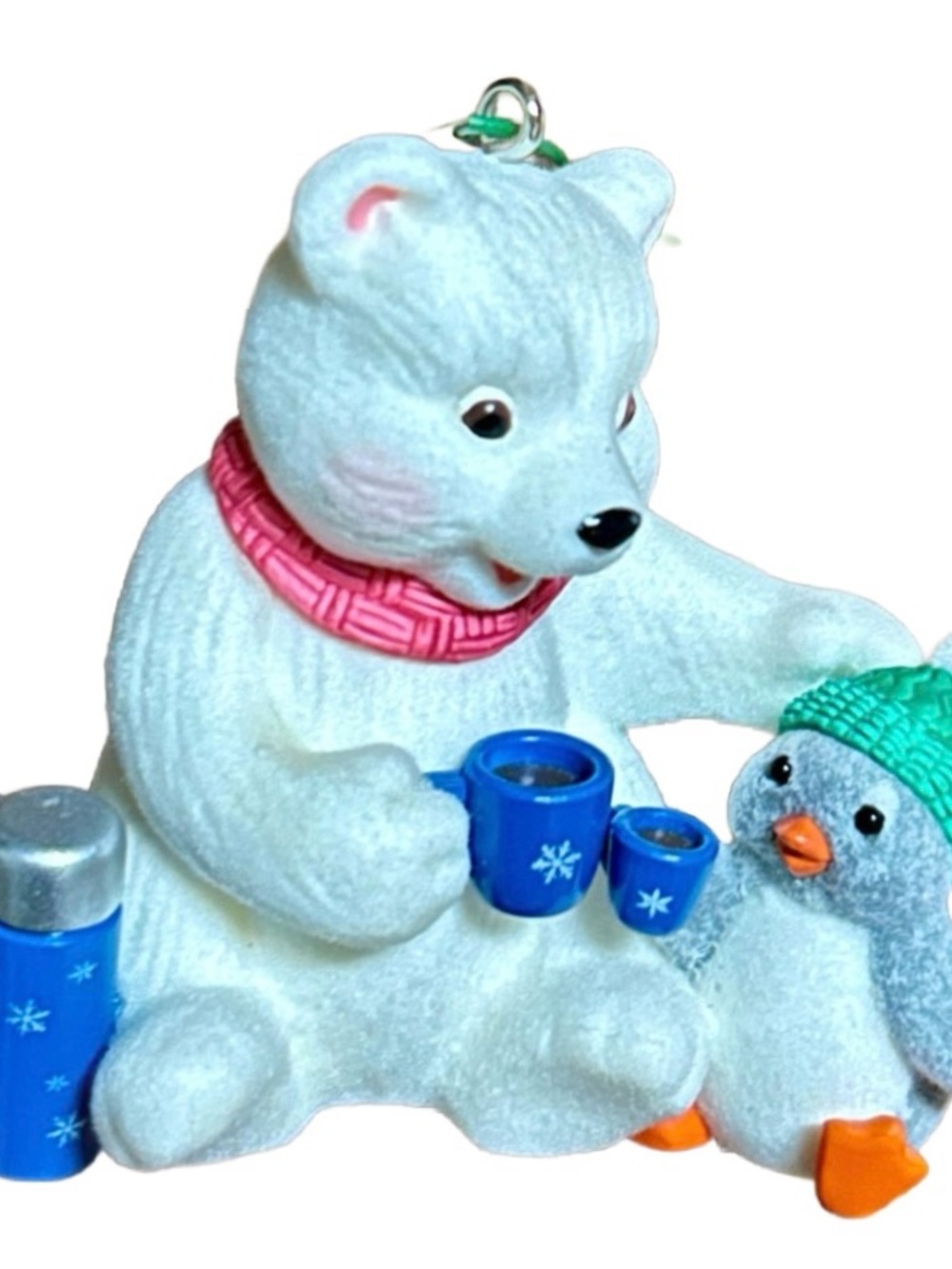 Hallmark • 2008~ Snowball & Tuxedo Cold Day; Warm Friends! Christmas Ornament